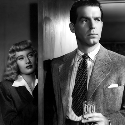 Scene from film Double Indemnity
