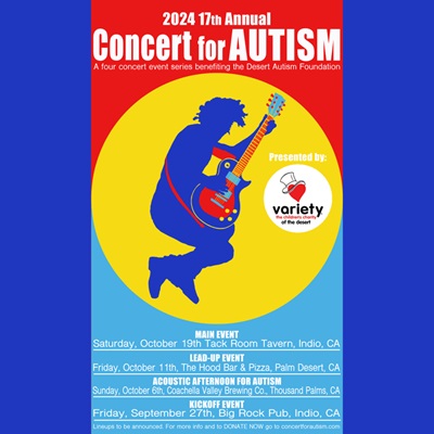 concert for autism poster