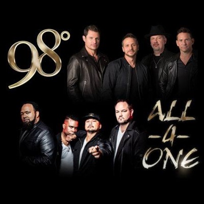 98 degrees and all 4 one