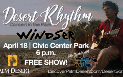 Desert Rhythm: A Free Concert with Windser April 18, Civic Center Park
