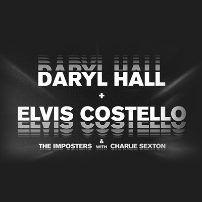 Daryl hall poster with elvis and others