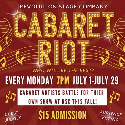 Cabaret riot poster