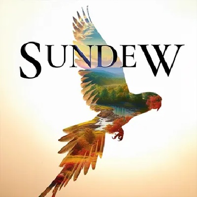 sundew poster with a bird in front of the sun