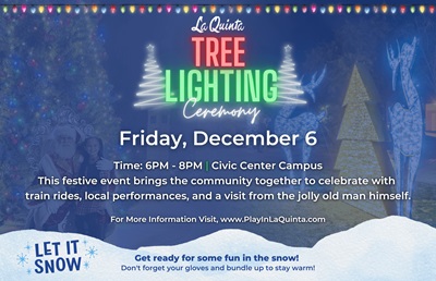 lq tree lighting poster